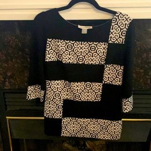 Joseph Ribkoff EUC size 8 top